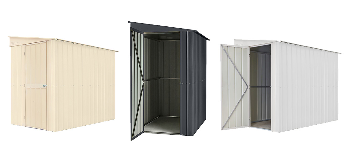range of lean to sheds